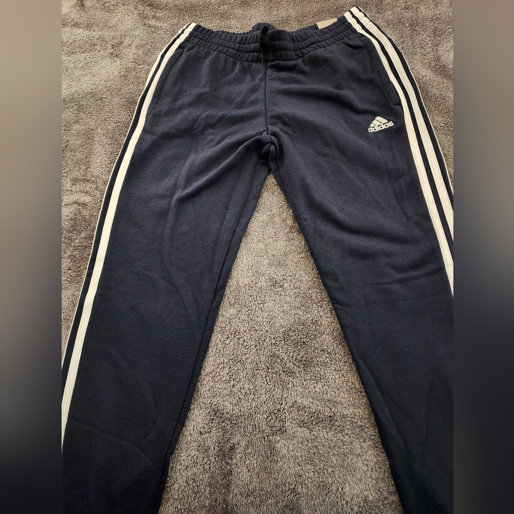 Essentials 3 stripes fleece pants - Picture 3 of 7